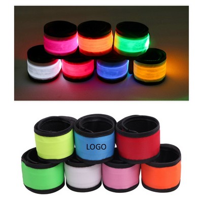 LED Sports Slap Wrist Strap Bands