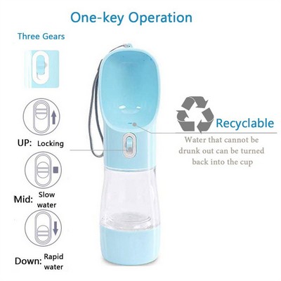 Water Dispenser with Food Container