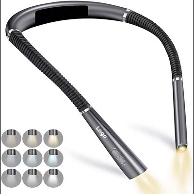 Rechargeable LED Neck Reading Light Book Light