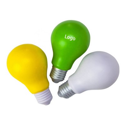 Light Bulb Shape Squeeze Toy Stress Reliever