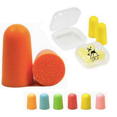 Sponge Earplugs In Storage Cases