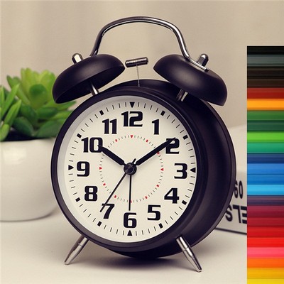 Classic Twin Bell Analog Alarm Clock