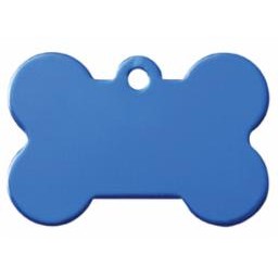 Blue Bone Pet ID Tag