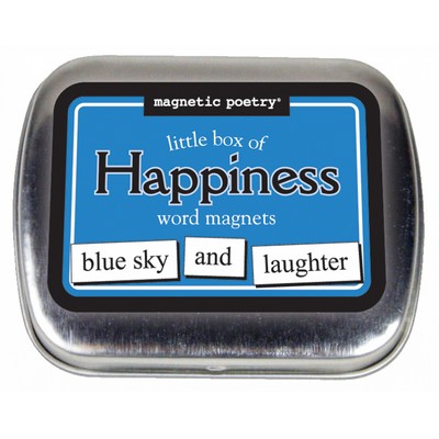 Magnetic Poetry - Little Box of Word Magnets - Happiness