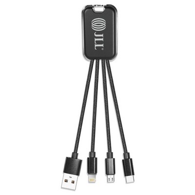 Elk Grove 4 in1 Charging Cables with USB Tip