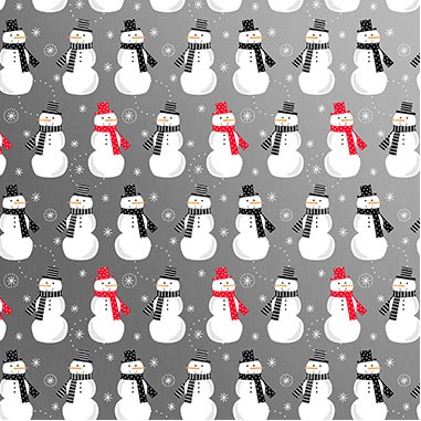 Snowman Gift Wrap