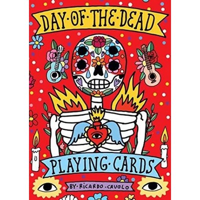 Playing Cards: Day of the Dead ((Día de los Muertos; Standard card deck))