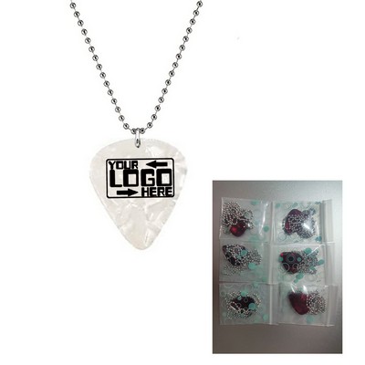 Celluloid Custom Guitar Pick Necklace