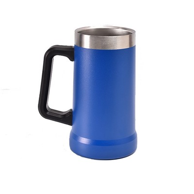 24oz Stainless Steel Big Grip Beer Stein