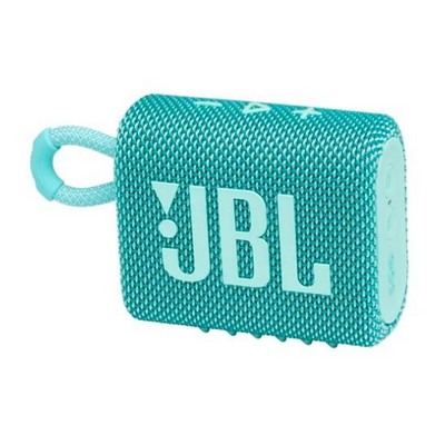 JBL GO 3 Waterproof Portable Bluetooth Speaker Teal Blue