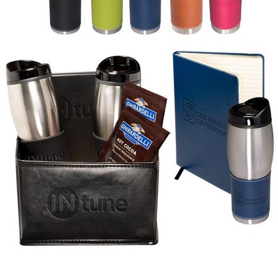 Tuscany Tumblers & Journal Ghirardelli Cocoa Set