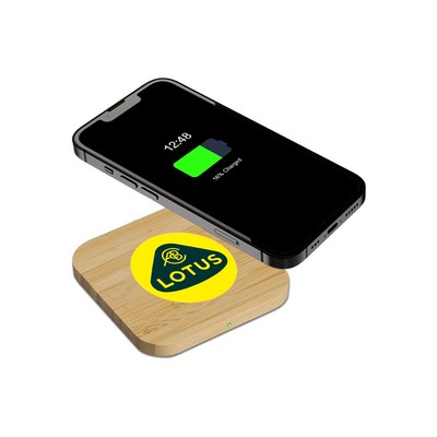 Paso 15W Bamboo Wireless Charge Pad