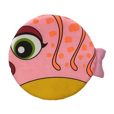 7.8" Fish Cloth Fabric Disc