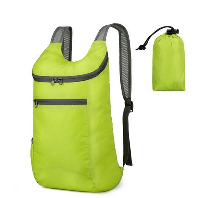 Foldable Polyester Waterproof Travel Backpack