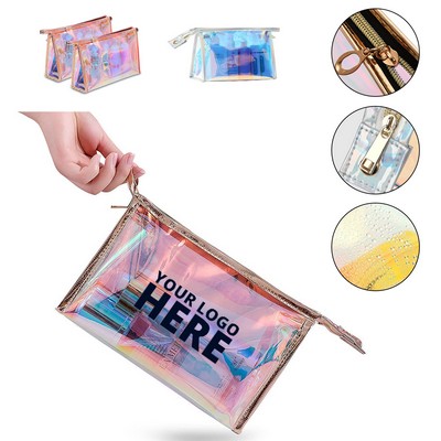 Holographic Makeup Bag