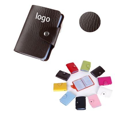 Soft Leather Credit Card Holder