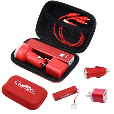 Gift Car Charging Cable 3-In-1 Set