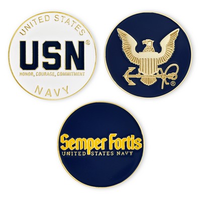 Officially Licensed U.S. Navy Ball Marker Set