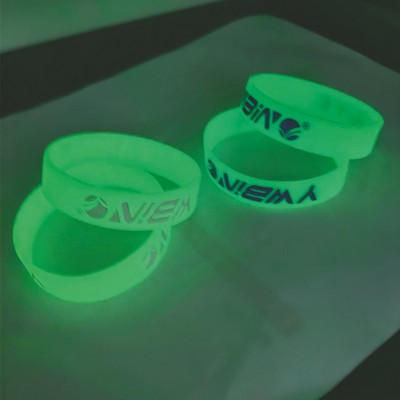 Glow In The Dark Silicone Bracelets