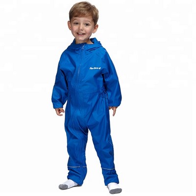 Waterproof Overall Children Raincoat Kid Rain Jacket