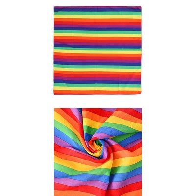 LGBTQ Rainbow Head Scarf