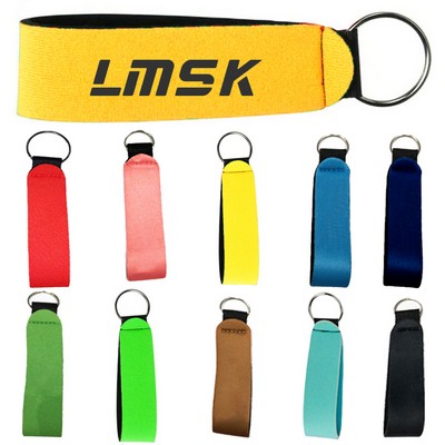 Neoprene Wrist Strap Keychain