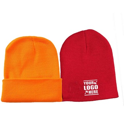 Stretchable Knit Beanie Cap