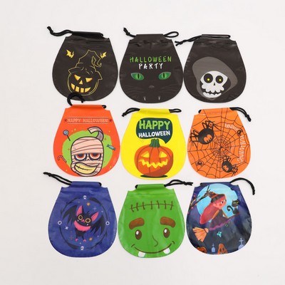 Halloween Trick or Treat Drawstring Bag