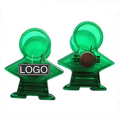 Body Shape Plastic Clips With Magnetic