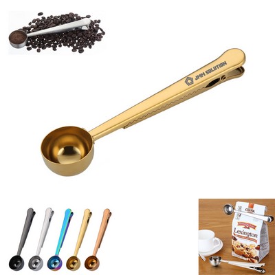 Multifunction Coffee Scoop With Clip