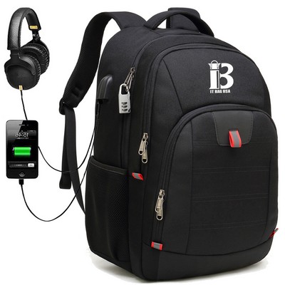 17 Inch Anti Theft Business Backpacks With Usb