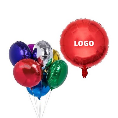 18" Round Foil Mylar Balloon