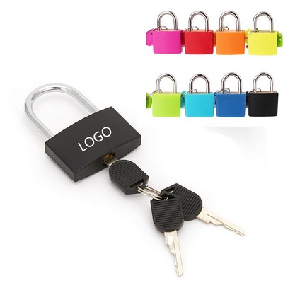 Mini Abs Padlock With Keys