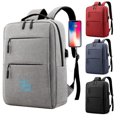 Adult Nylon Laptop Backpack