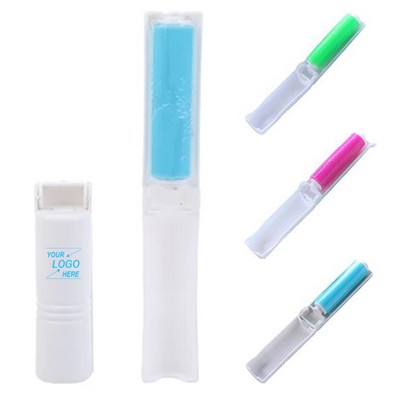 Portable Folding Lint Roller Brush