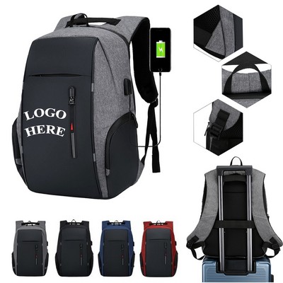 Travel Backpack with USB Charging