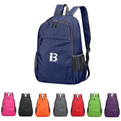 Outdoor Foldable Nylon Backpack