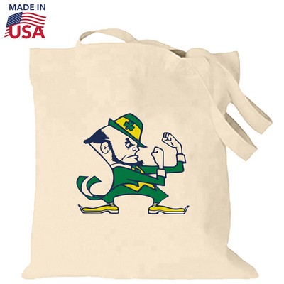 100% 7 oz. Cotton Canvas Tote Bags (13.5 x 15)