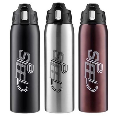 "Stay Hydrated with a 1000ml Double Wall Stainless Steel Vacuum Water Bottle"