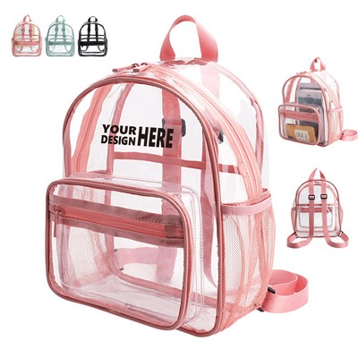 Hand-held Transparent Mini Backpack