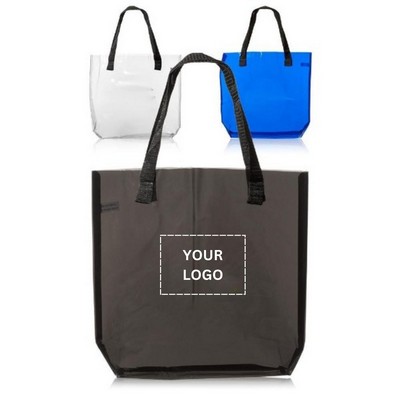 Easy Go PVC Clear Beach Tote Bags