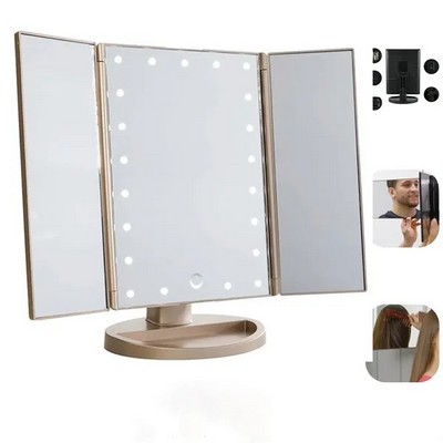 21-Light Makeup Mirror - Adjustable Brightness