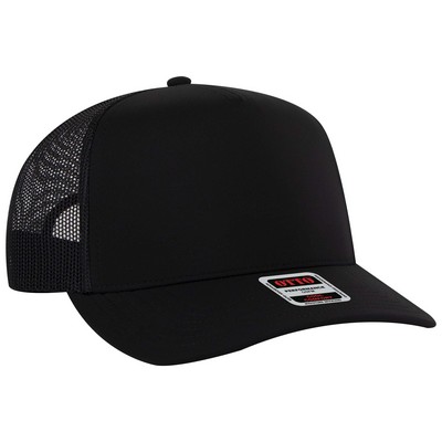 OTTO CAP 5 Panel Mid Profile Mesh Back Trucker Hat