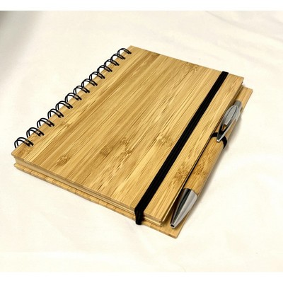 Bamboo Notebook with Pen