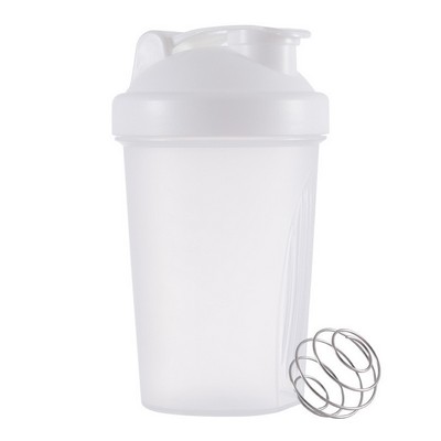 Plastic Shaking 13oz Fitness Water Shaker