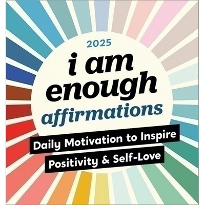 2025 I Am Enough Affirmations Boxed Calendar (Daily Motivation to Inspire P