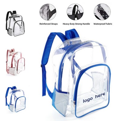 PVC Clear Waterproof Backpack