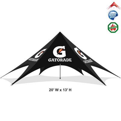 20ftx13ft Premium Custom Star Tent Canopy