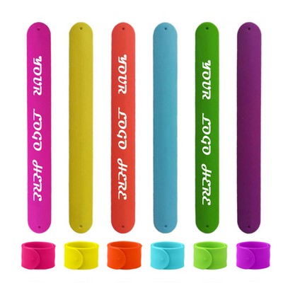 Silicone Slap Wristbands