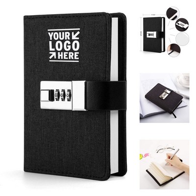 4 x 5.8 Inch A7 Mini Pocket Lock Journal